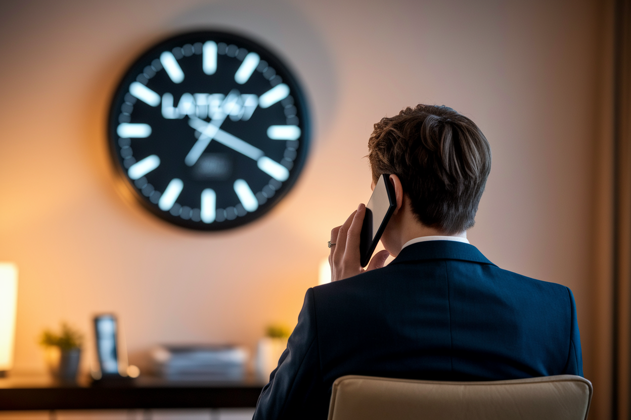 avocat-bureau-moderne-telephone-horloge