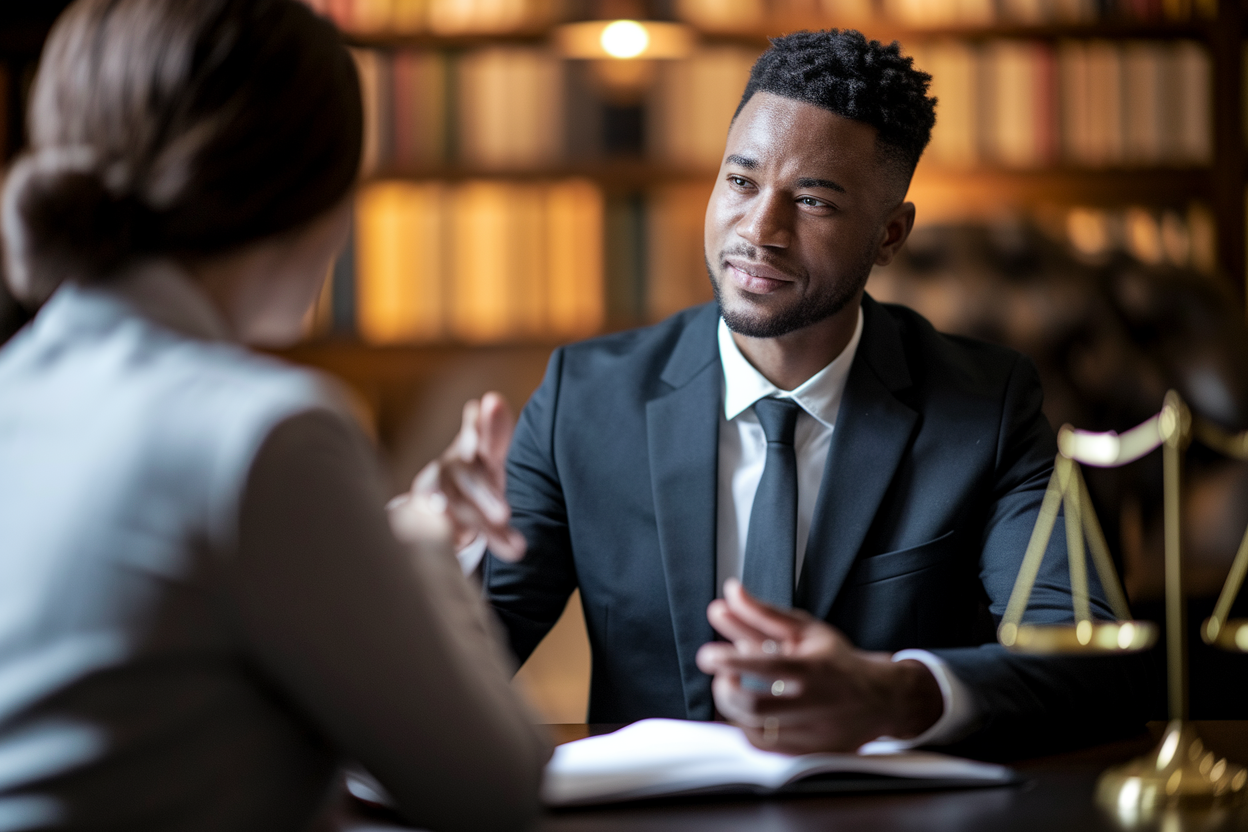 avocat-client-bureau-visage-flou