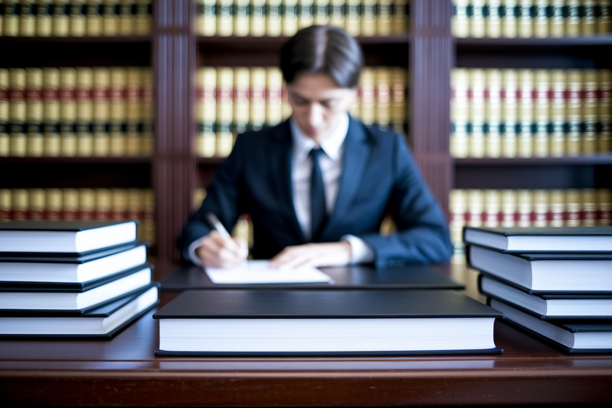 bureau-formel-costume-documents-livres