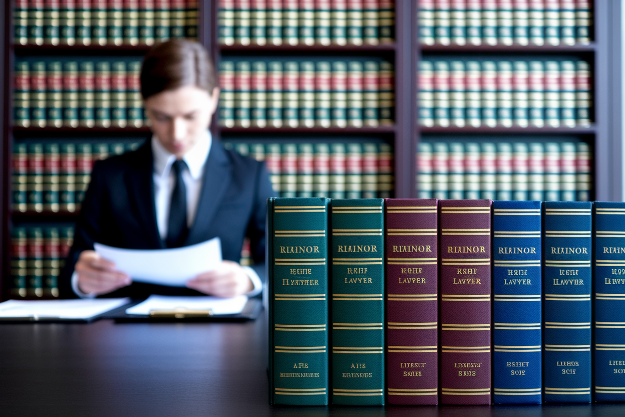 cabinet-juridique-livres-flou-avocat