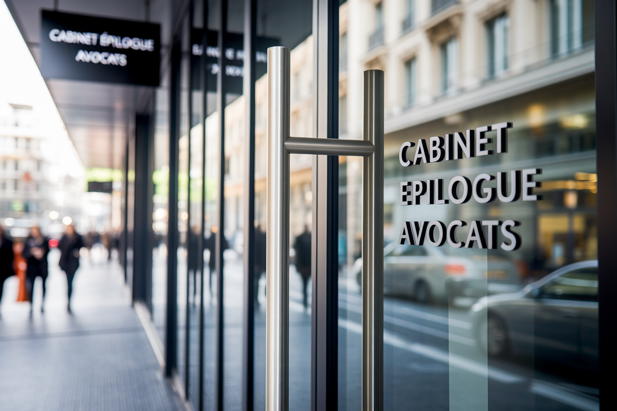 entree-bureau-avocats-porte-verre-enseigne
