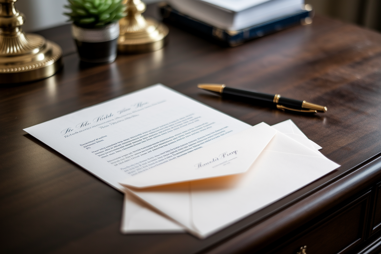 enveloppe-lettre-calligraphie-bureau