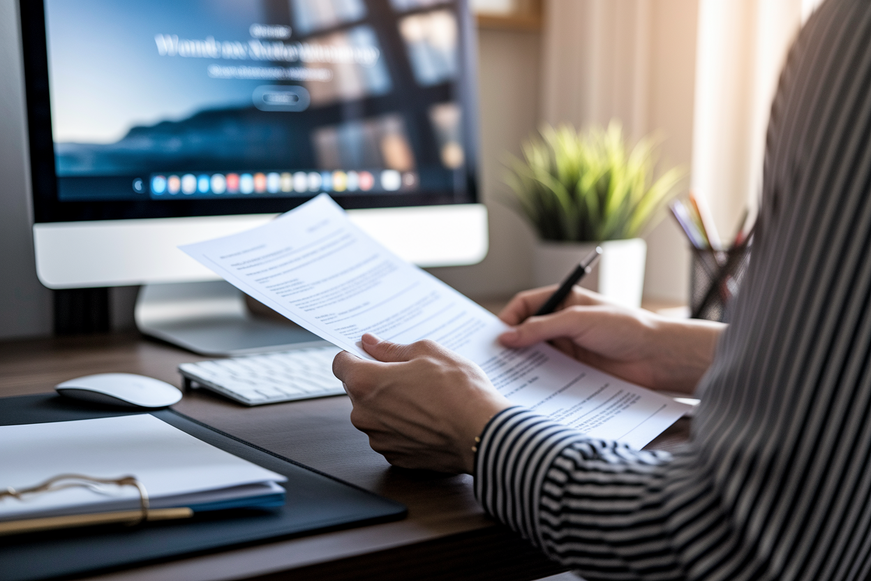 grosplan-documents-bureau-ordinateur