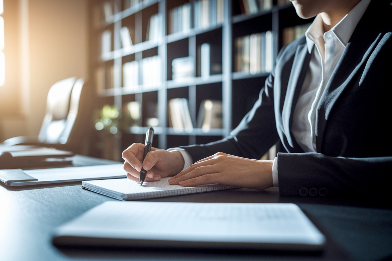 personne-affaires-ecrivant-bureau-livres