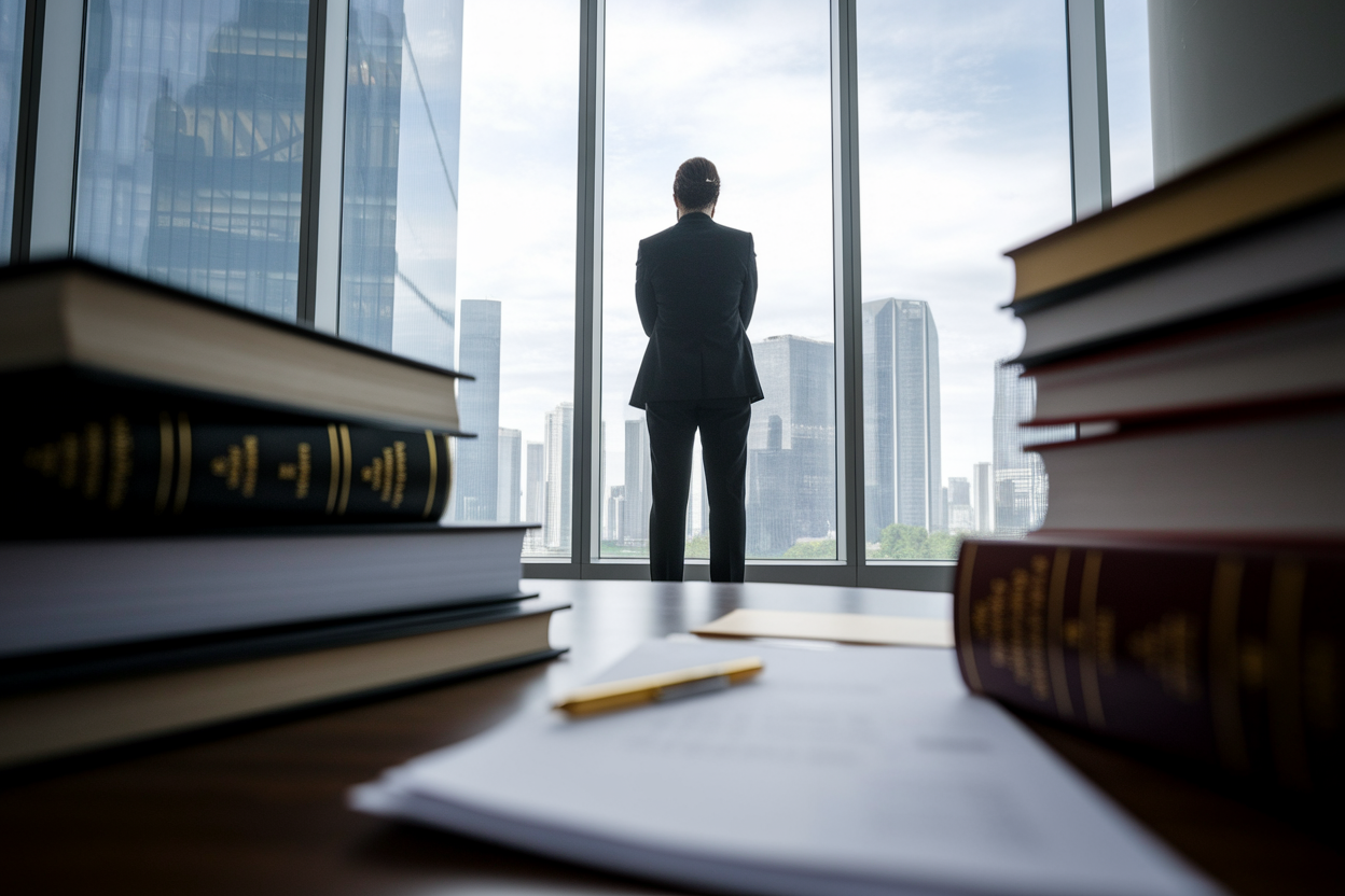 personne-cabinet-avocat-fenetre-livres