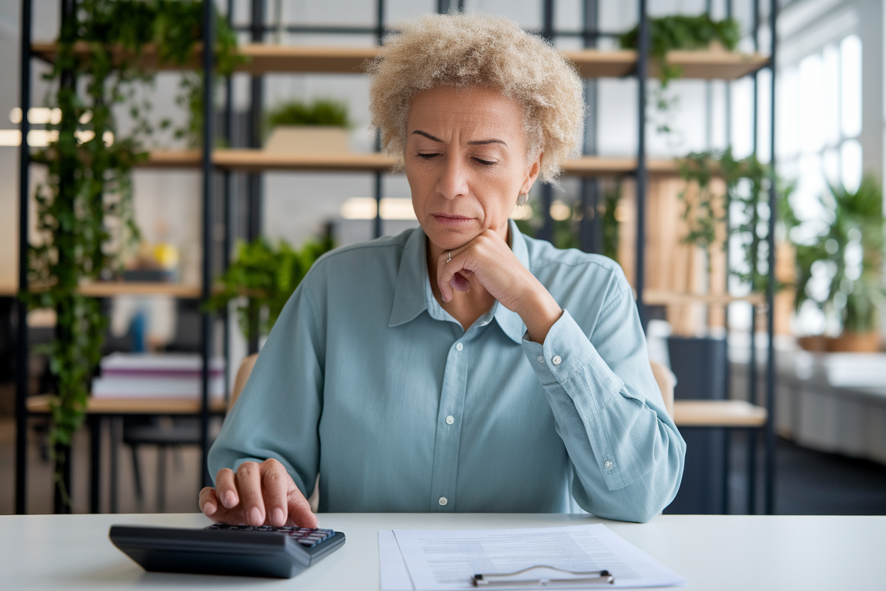 personne-moyenne-age-bureau-calculatrice-documents