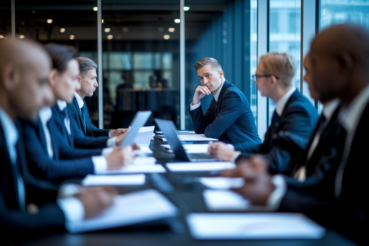 salle-conference-personne-pensive-fenetre