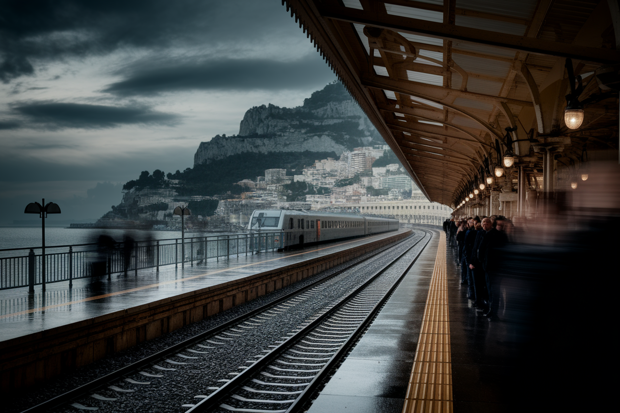 gare-monaco-train-pluie-sombre