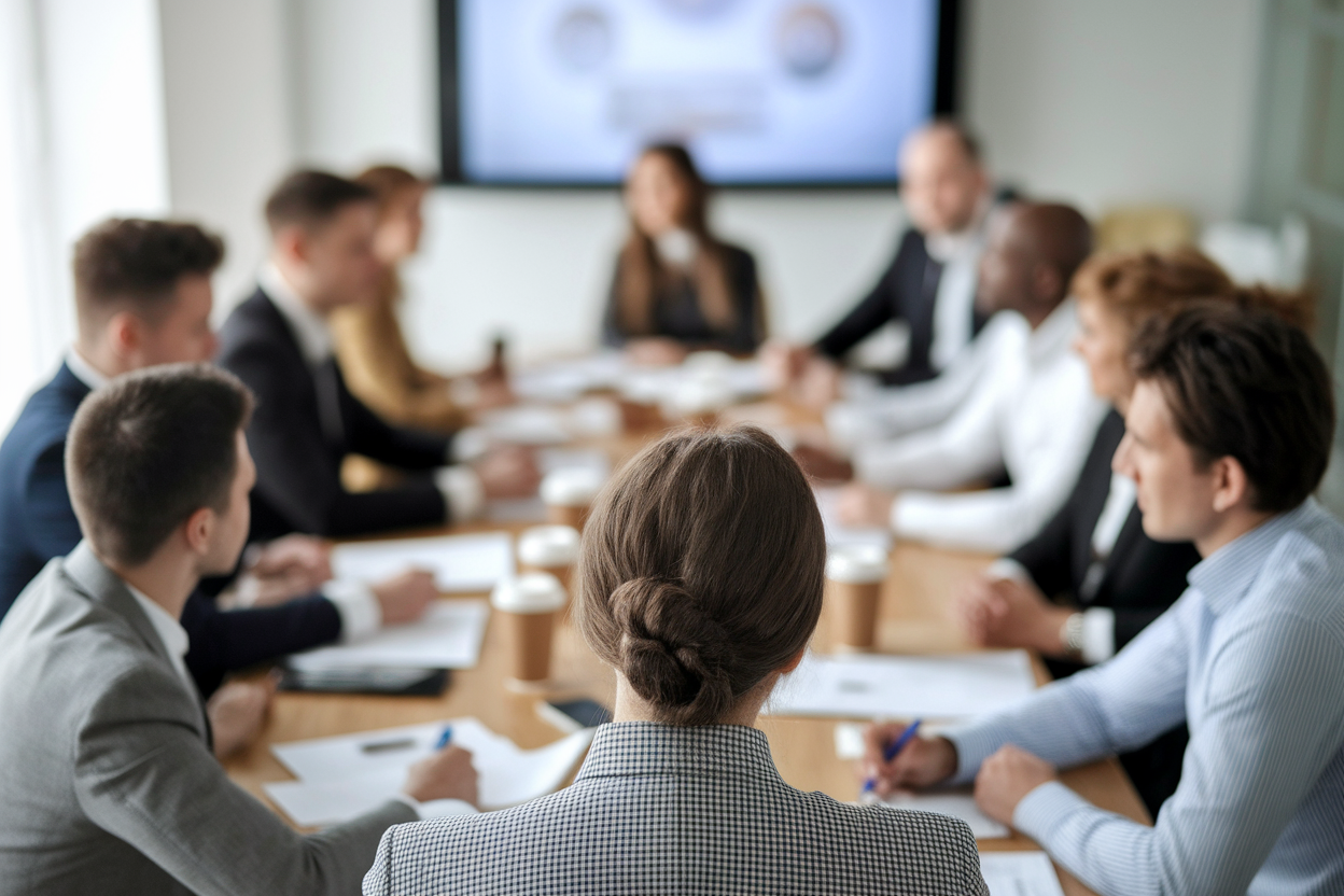 groupe-employes-reunion-table-conference