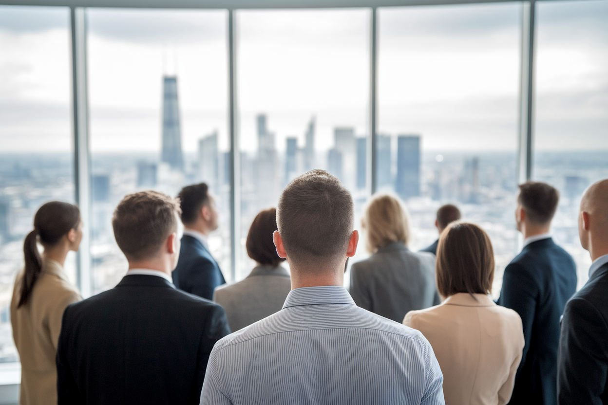 groupe-professionnels-dos-bureau-ville