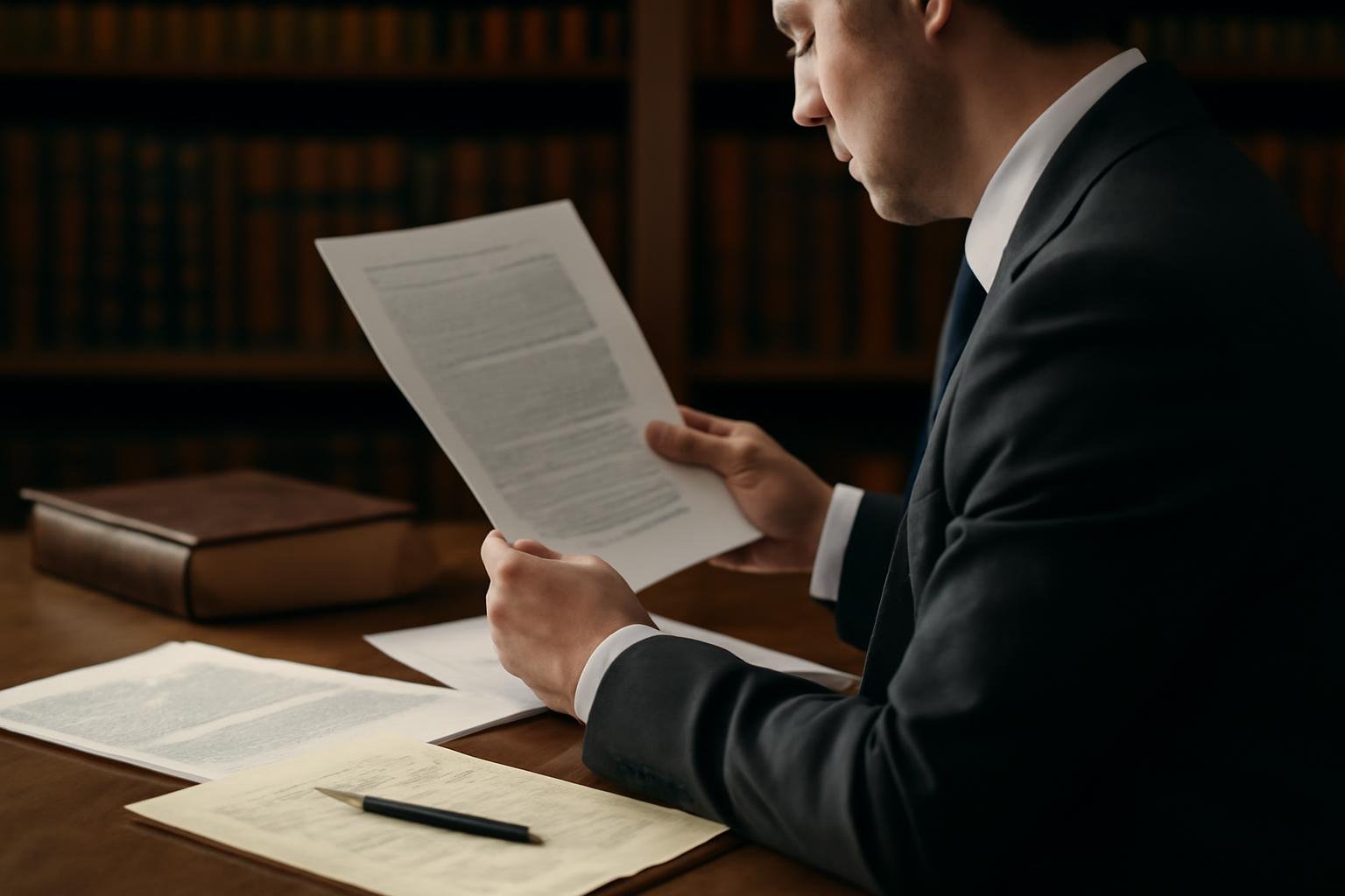 personne-professionnelle-documents-etageres-floues