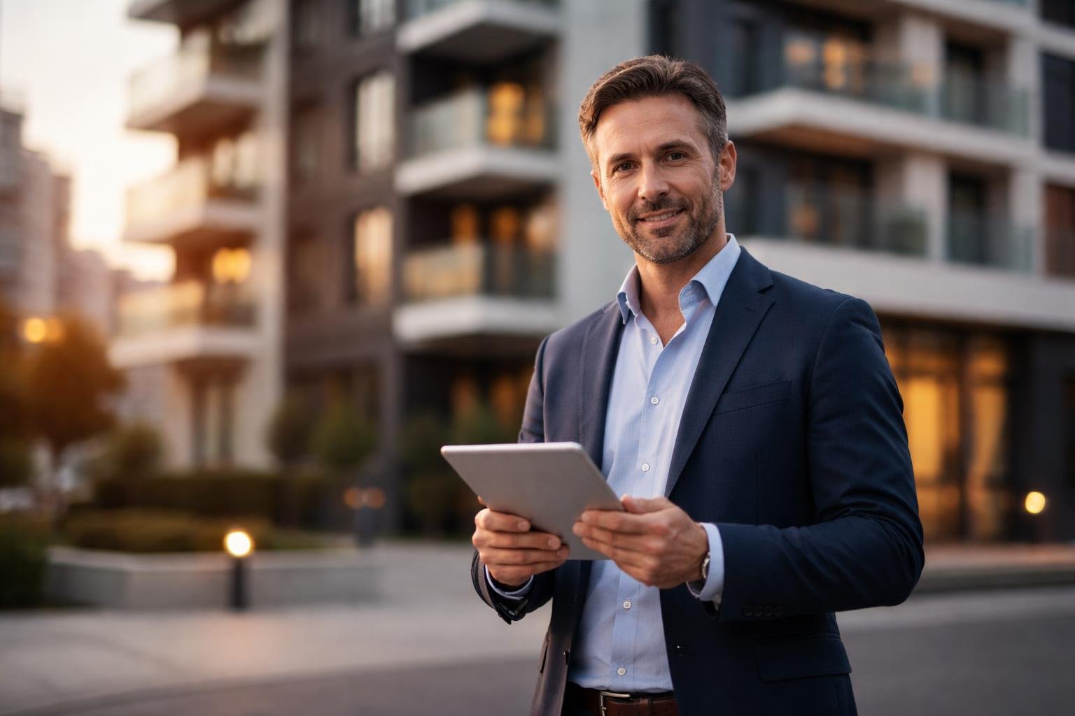 proprietaire-immobilier-immeuble-moderne-tablette