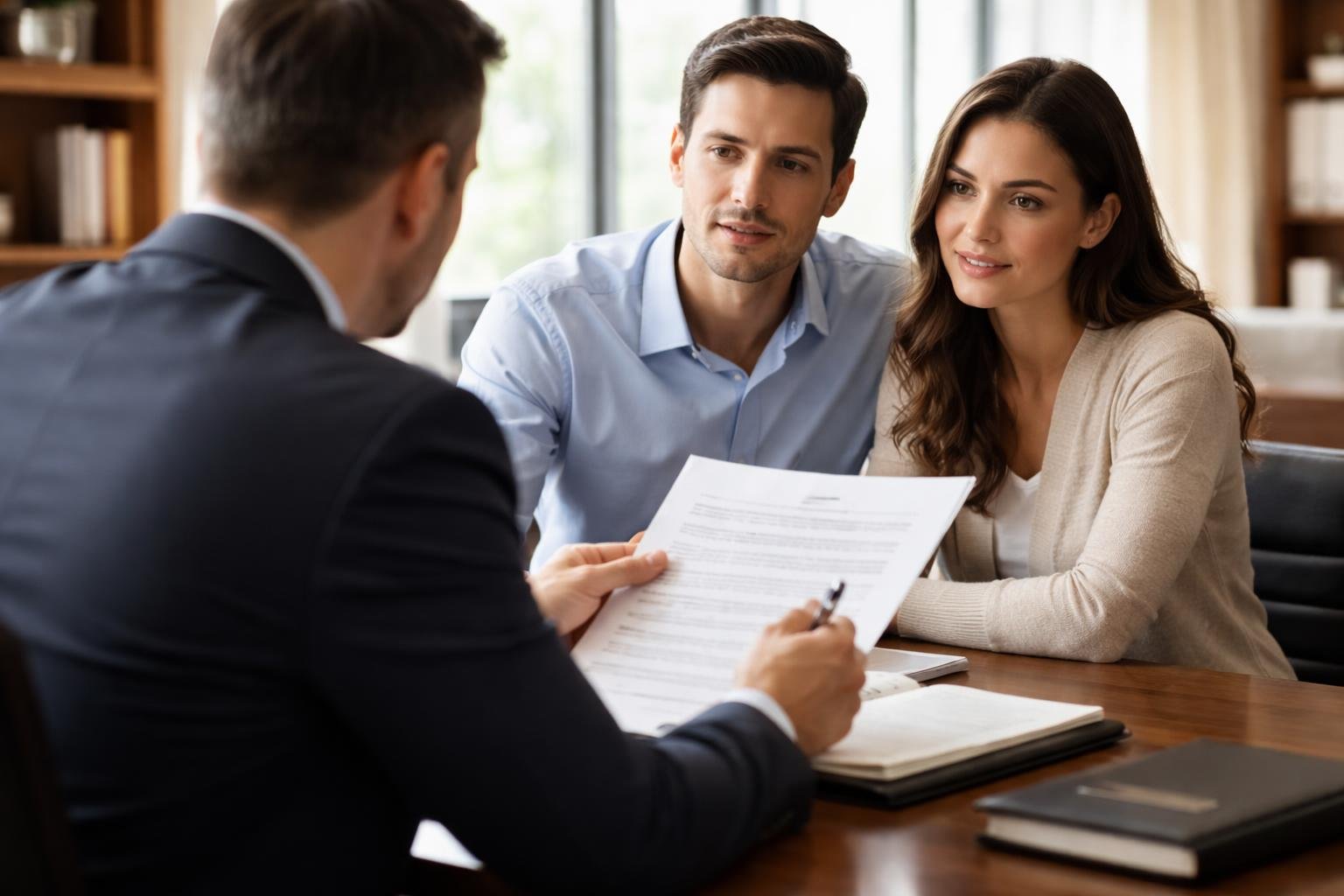 avocat-dos-bureau-moderne-couple