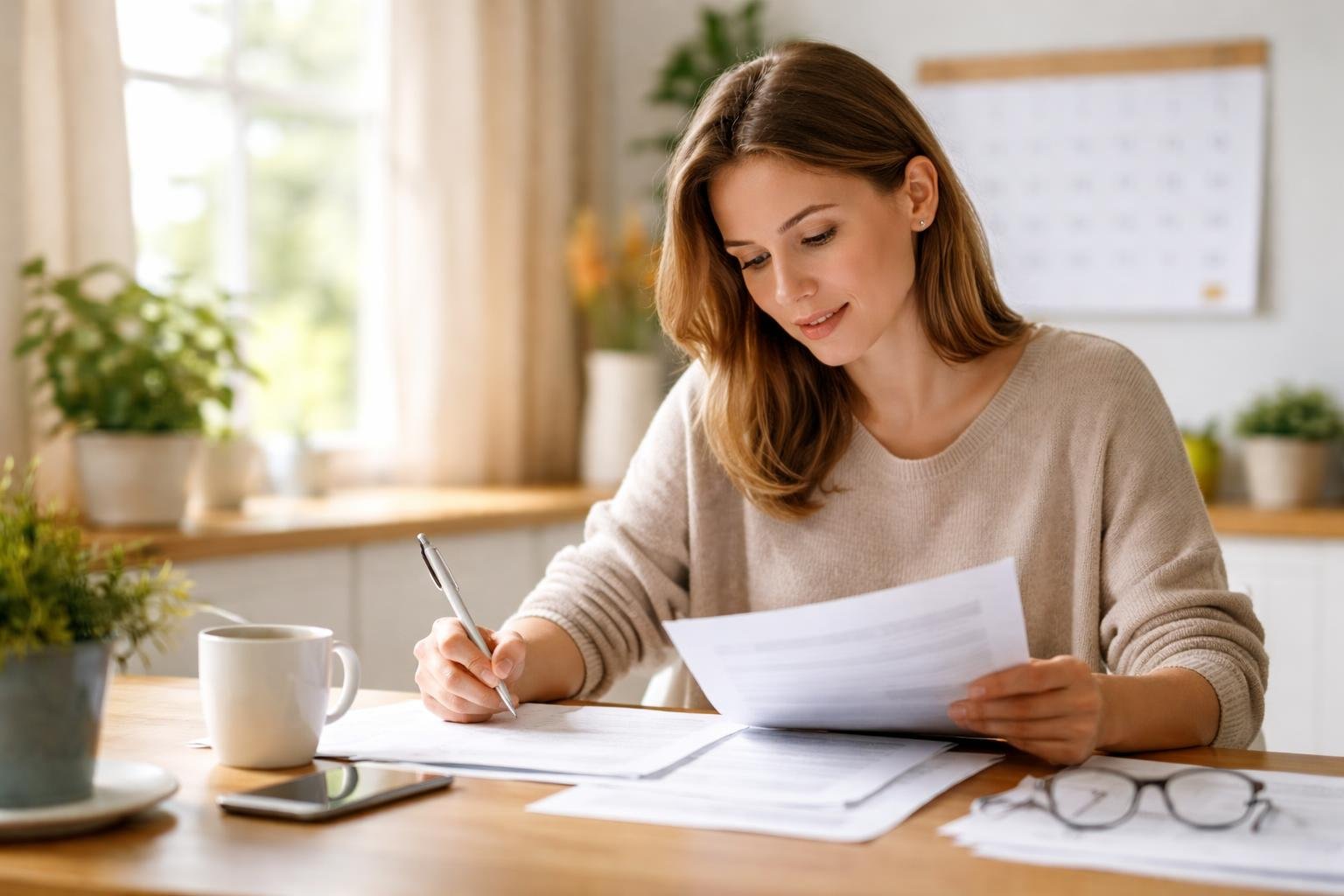 personne-table-documents-calendrier-fenetre